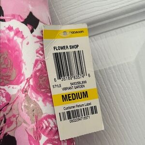 INC International Concepts Pink and Gray Dress